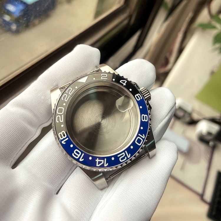 For Rolex 2813/8215/2836/3804/8200 GMT Watch Case For Rolex 2813/8215/2836/3804/8200, Colour: GMT Black and Blue Ceramic Ring
For Rolex 2813/8215/2836/3804/8200 GMT Watch Case For Rolex 2813/8215/2836/3804/8200, Colour: GMT Black and Blue Ceramic Ring