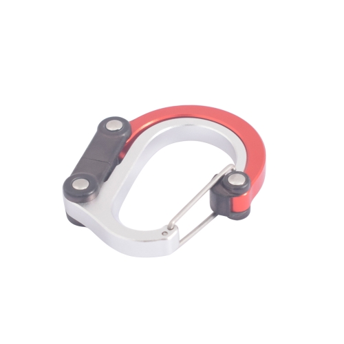 Multifunctional Carabiner Aluminum Alloy D-Type Outdoor Products Quick-Hanging Buckle(Red)
Multifunctional Carabiner Aluminum Alloy D-Type Outdoor Products Quick-Hanging Buckle(Red)