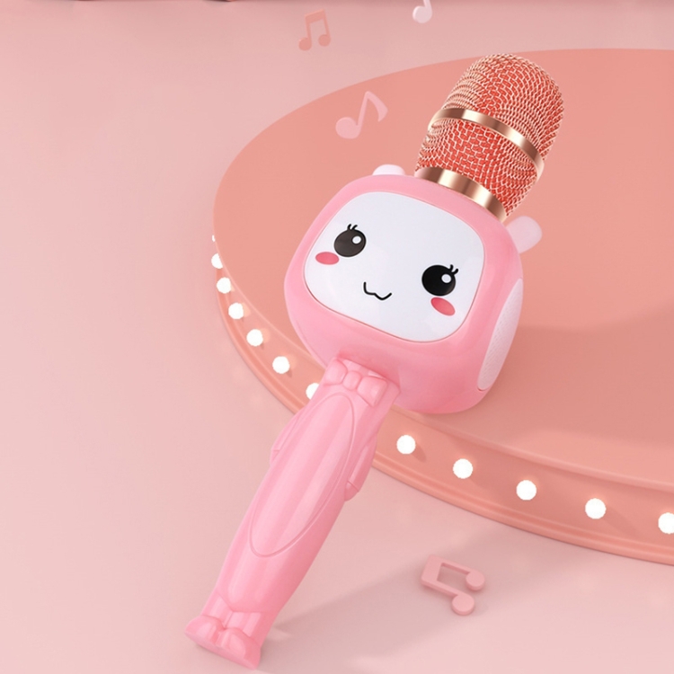 QT-6006 Children Singing Machine With Microphone Integrated Wireless Household Microphone Toy(Powder)
QT-6006 Children Singing Machine With Microphone Integrated Wireless Household Microphone Toy(Powder)