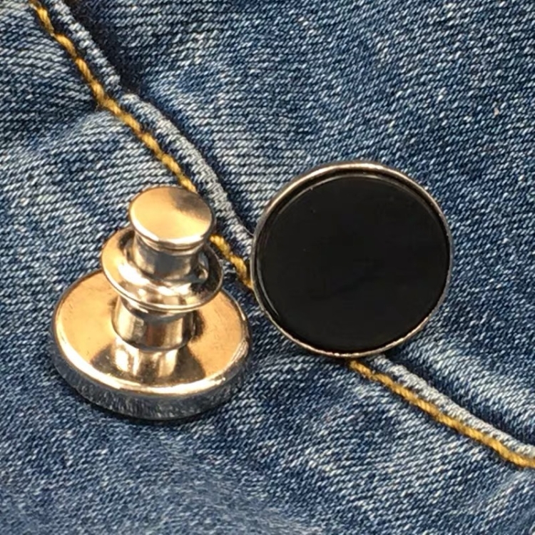 20 PCS 17mm Jeans Buttons Nail-Free Adjustable And Detachable Buttons, Colour: Black
20 PCS 17mm Jeans Buttons Nail-Free Adjustable And Detachable Buttons, Colour: Black