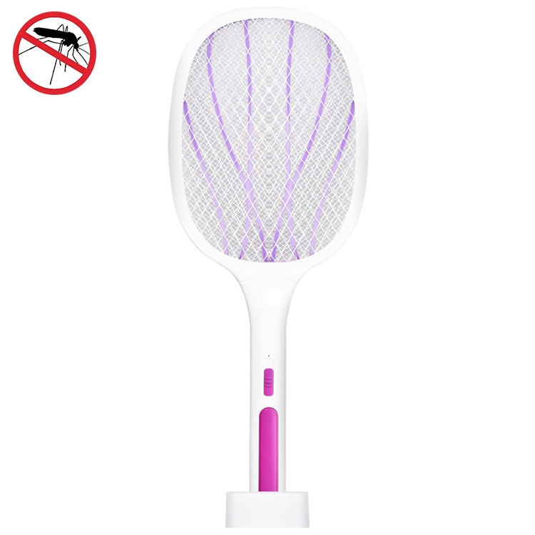 Electrical Mosquito Swatter Mosquito Killer Two-In-One USB Rechargeable Household Electrical Mosquito Swatter, Colour: LEDx10 Purple (Base Charging)
Electrical Mosquito Swatter Mosquito Killer Two-In-One USB Rechargeable Household Electrical Mosquito Swatter, Colour: LEDx10 Purple (Base Charging)