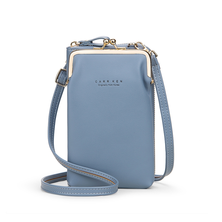 H2105 Multifunctional Plain Weave Mini Mobile Phone Bag Messenger Shoulder Bag(Light Blue)
H2105 Multifunctional Plain Weave Mini Mobile Phone Bag Messenger Shoulder Bag(Light Blue)