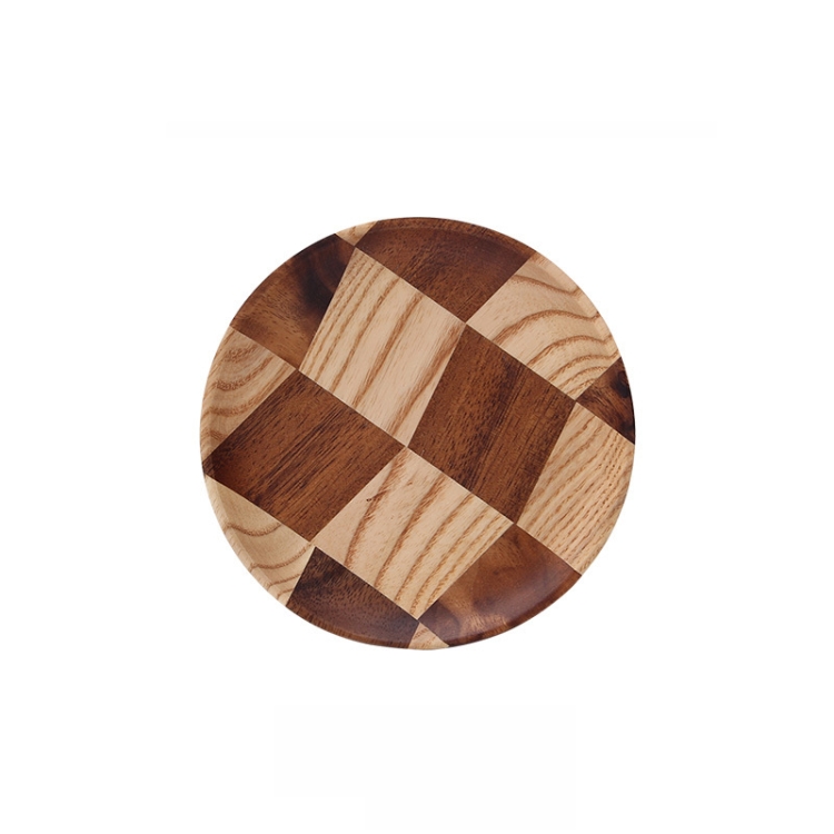 Wooden Tray Dinner Plate Household Fruit Cake Dessert Plate Wooden Dish Round 15cm
Wooden Tray Dinner Plate Household Fruit Cake Dessert Plate Wooden Dish Round 15cm