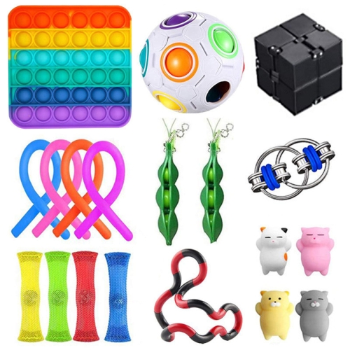 Pavilion Reduced Pressure Squeezed Toy Set Relieves Irritated Anxiety Toys, Colour: 19A (19 PCS)
Pavilion Reduced Pressure Squeezed Toy Set Relieves Irritated Anxiety Toys, Colour: 19A (19 PCS)