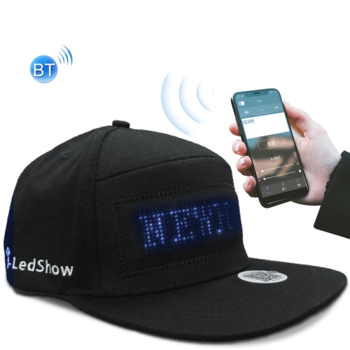 Bluetooth LED Advertising Cap Supports Scrolling Characters/Mobile Phone Word Change/Multi-Language,Random Color Delivery
Bluetooth LED Advertising Cap Supports Scrolling Characters/Mobile Phone Word Change/Multi-Language,Random Color Delivery