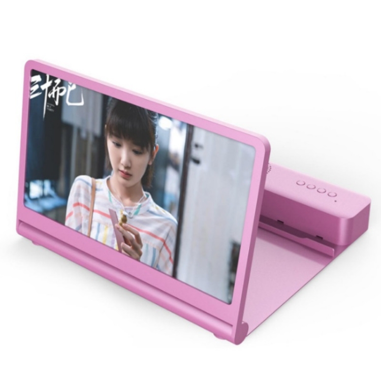 3D High-Definition Mobile Phone Screen Amplifier With Bluetooth Speaker Desktop Stand(Pink)
3D High-Definition Mobile Phone Screen Amplifier With Bluetooth Speaker Desktop Stand(Pink)
