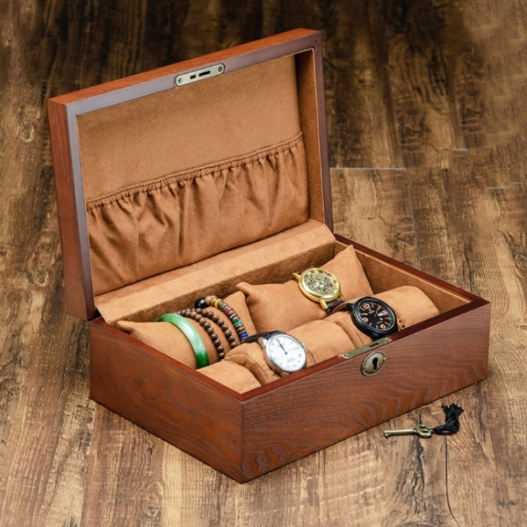 2 Big Pillows + 5 Small Pillows Wooden Watch Box Jewelry Watch Collection Display Storage Box
2 Big Pillows + 5 Small Pillows Wooden Watch Box Jewelry Watch Collection Display Storage Box