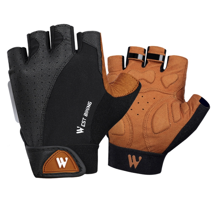 WEST BIKING YP0211196 Half-Finger Shock-Absorbing Anti-Skid Motorcycle Bike Gloves Riding Equipment, Size: M(Black Yellow)
WEST BIKING YP0211196 Half-Finger Shock-Absorbing Anti-Skid Motorcycle Bike Gloves Riding Equipment, Size: M(Black Yellow)