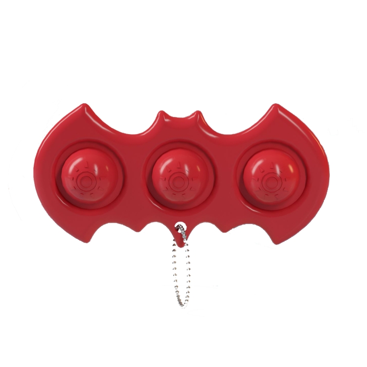 3 PCS Keychain Finger Bubble Music Reduced Pressure Toy Fingertips Press Toys(3 Holes Bat Red)
3 PCS Keychain Finger Bubble Music Reduced Pressure Toy Fingertips Press Toys(3 Holes Bat Red)
