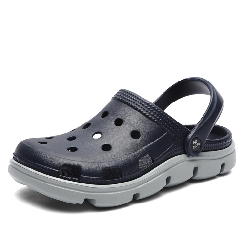 Spring And Summer Soft Bottom Men Beach Shoes Hollow Breathable Travel Sandals Slippers, Size: 45(Dark Blue)
Spring And Summer Soft Bottom Men Beach Shoes Hollow Breathable Travel Sandals Slippers, Size: 45(Dark Blue)