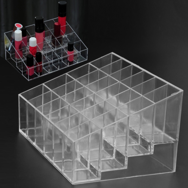 2 PCS 24-Grid Acrylic Lipstick Jewelry Makeup Holder Display Stand Storage Box Organizer
2 PCS 24-Grid Acrylic Lipstick Jewelry Makeup Holder Display Stand Storage Box Organizer