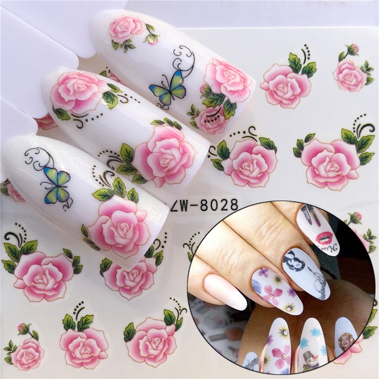 3 PCS Nail Sticker Set Decal Water Transfer Slider Nails Art Decoration, Color:YZW8028
3 PCS Nail Sticker Set Decal Water Transfer Slider Nails Art Decoration, Color:YZW8028