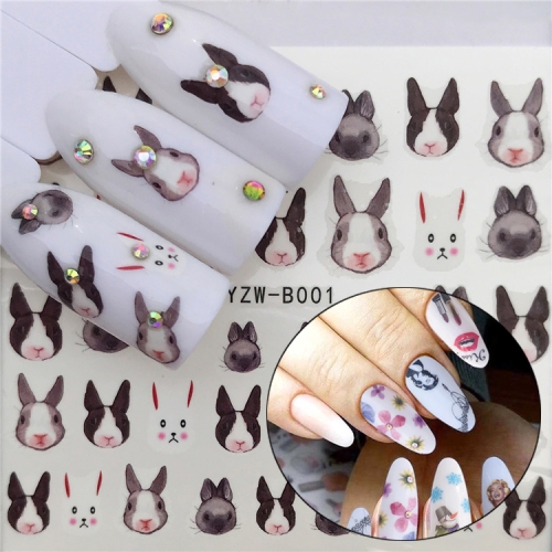 3 PCS Nail Sticker Set Decal Water Transfer Slider Nails Art Decoration, Color:YZWB001
3 PCS Nail Sticker Set Decal Water Transfer Slider Nails Art Decoration, Color:YZWB001