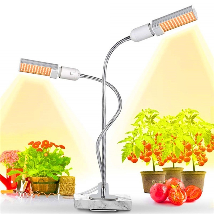 LED Plant Growth Full Spectral Fill Light E27 Clip Plant Lamp Indoor Corn Light, Without Power Adapter, Power: 2 Heads
LED Plant Growth Full Spectral Fill Light E27 Clip Plant Lamp Indoor Corn Light, Without Power Adapter, Power: 2 Heads