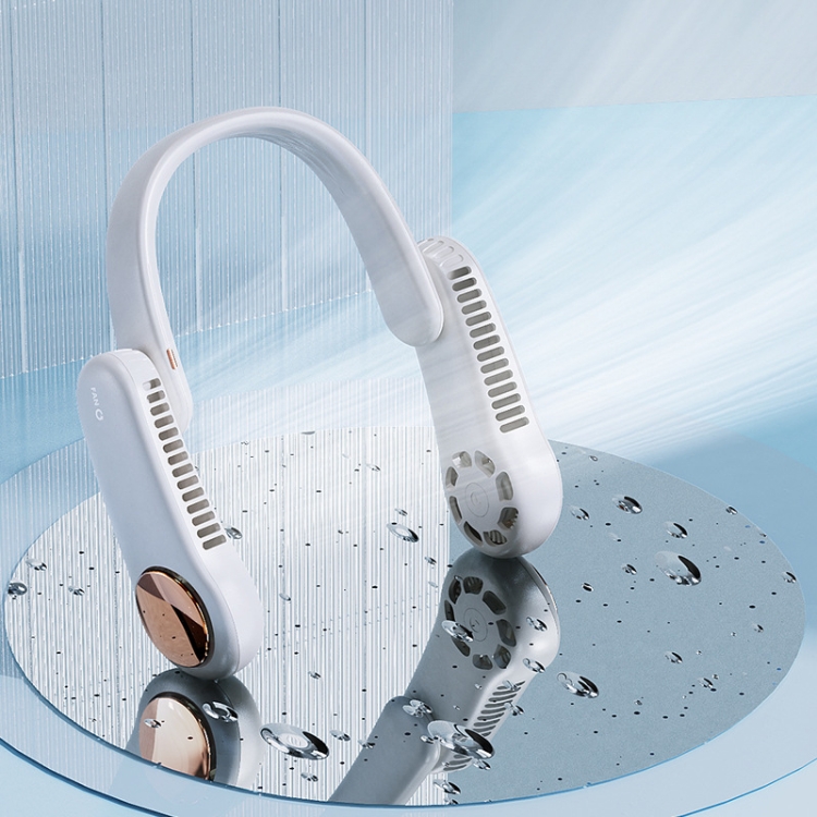 MF017 Hanging Neck Fan Student Wind Power Mini Folding USB Leafless Fan(Creamy-white)
MF017 Hanging Neck Fan Student Wind Power Mini Folding USB Leafless Fan(Creamy-white)