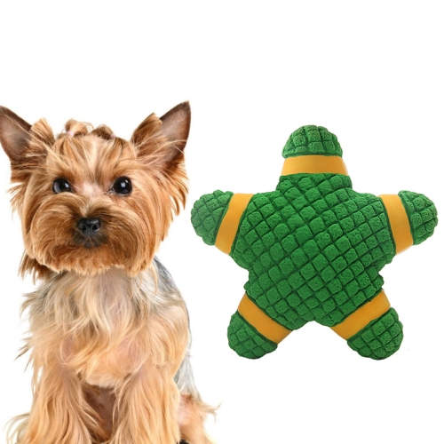 Dog Vocal Toy Latex Molar Bite Resistant Dog Bite Toy, Specification: Starfish (Green)
Dog Vocal Toy Latex Molar Bite Resistant Dog Bite Toy, Specification: Starfish (Green)