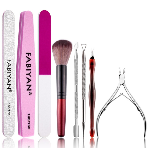 FABIYAN Nail Art Tool Set Manicure Disarm Tool Set, Specification: 8-piece Set
FABIYAN Nail Art Tool Set Manicure Disarm Tool Set, Specification: 8-piece Set