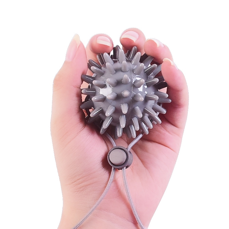 2 PCS TPR Grip Ball Rehabilitation Hemiplegia Stroke Massage Finger Ball, Specification: 6cm With Rope (Gray)
2 PCS TPR Grip Ball Rehabilitation Hemiplegia Stroke Massage Finger Ball, Specification: 6cm With Rope (Gray)