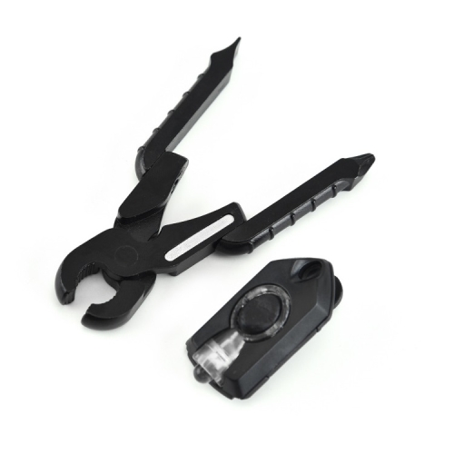 9 In1 Multifunctional Stainless Steel Folding Pliers EDC Outdoor Tools, Specification: Black Pliers + Black Light
9 In1 Multifunctional Stainless Steel Folding Pliers EDC Outdoor Tools, Specification: Black Pliers + Black Light