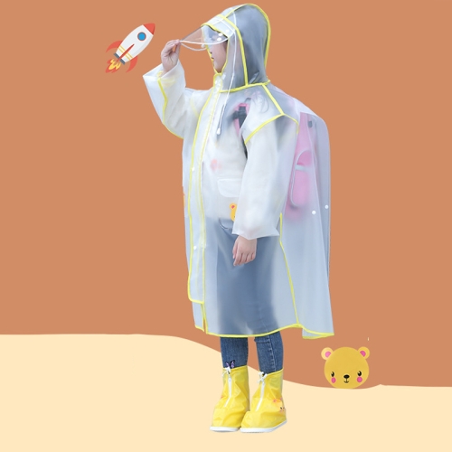 CYX307 Students And Children With Schoolbags Raincoats Full-Body Waterproof Poncho, Size: L(Yellow )
CYX307 Students And Children With Schoolbags Raincoats Full-Body Waterproof Poncho, Size: L(Yellow )