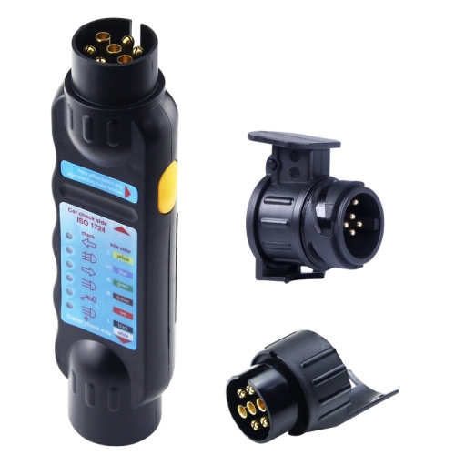 TS170E-Z 12V Car Resistance Trailer Plug Socket Trailer Tester Connector Recorder With 2 Conversion Heads EU Plug
TS170E-Z 12V Car Resistance Trailer Plug Socket Trailer Tester Connector Recorder With 2 Conversion Heads EU Plug