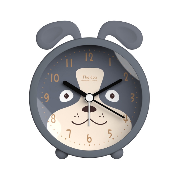 Children Student Silicone Alarm Clock Bedroom Bedside Night Light Mute Clock(Gray Dog)
Children Student Silicone Alarm Clock Bedroom Bedside Night Light Mute Clock(Gray Dog)