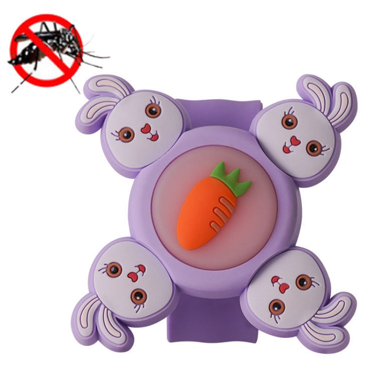 2 PCS Cartoon Rotating Luminous Mosquito Bracelet Children Silicone Summer Outdoor Mosquito Waterproof Slap Ring(Purple Rabbit)
2 PCS Cartoon Rotating Luminous Mosquito Bracelet Children Silicone Summer Outdoor Mosquito Waterproof Slap Ring(Purple Rabbit)