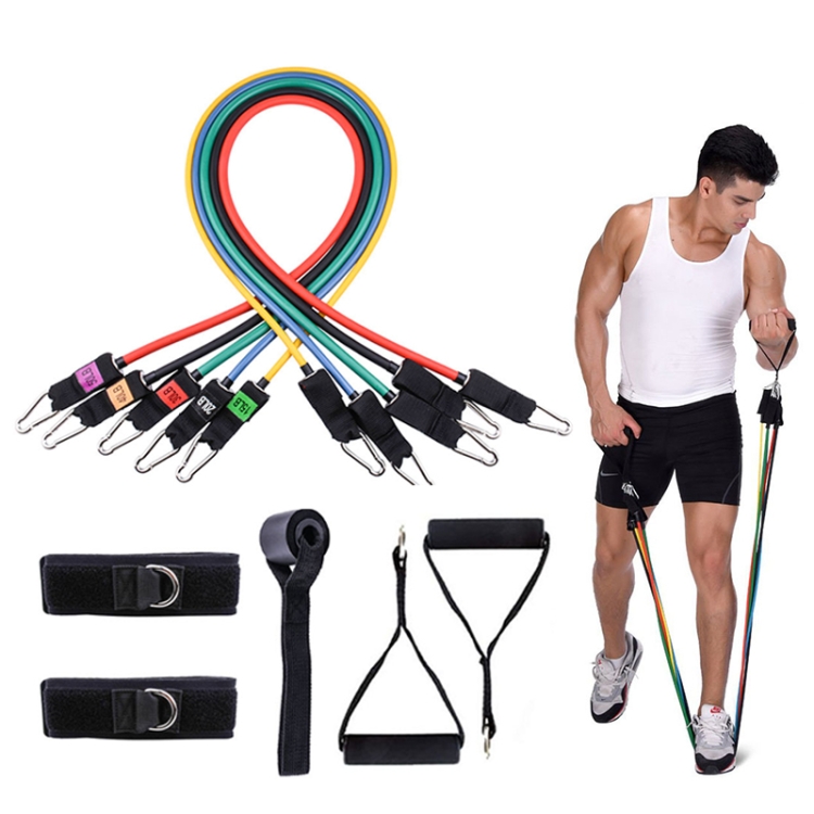 11 in 1 155lbs Latex Rally Home Fitness Training Multifunctional Yoga Elastic Band
11 in 1 155lbs Latex Rally Home Fitness Training Multifunctional Yoga Elastic Band