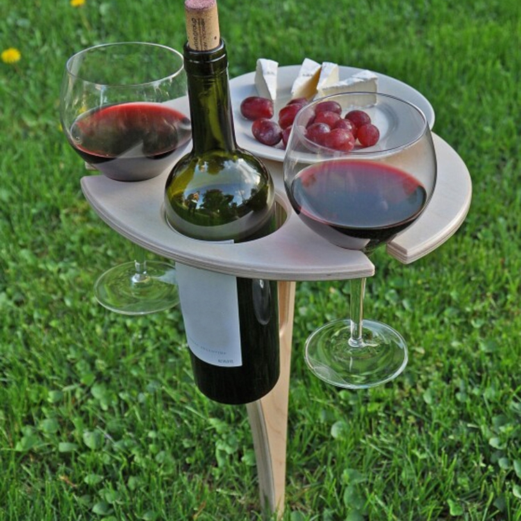 Wooden Lawn Folding Wine Rack Inserted Wine Rack Outdoor Picnic Wine Rack Folding Table
Wooden Lawn Folding Wine Rack Inserted Wine Rack Outdoor Picnic Wine Rack Folding Table