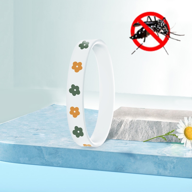 2 PCS Cartoon Mosquito Silicone Sticker Summer Mosquito Repellent Bracelet, Specification: Small Flower
2 PCS Cartoon Mosquito Silicone Sticker Summer Mosquito Repellent Bracelet, Specification: Small Flower