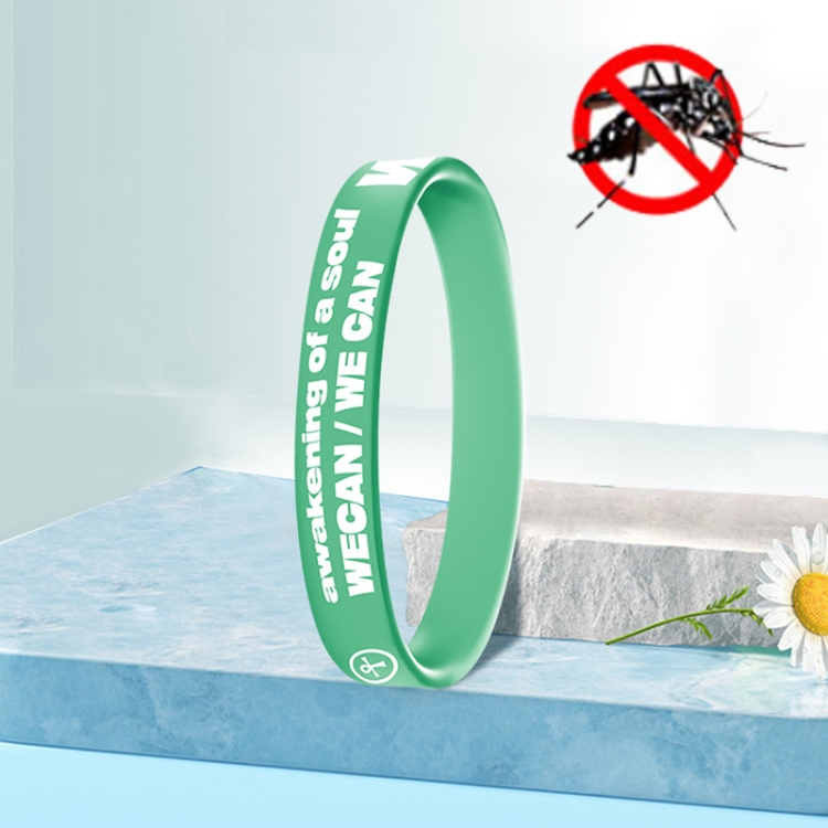 2 PCS Cartoon Mosquito Silicone Sticker Summer Mosquito Repellent Bracelet, Specification: Large Green
2 PCS Cartoon Mosquito Silicone Sticker Summer Mosquito Repellent Bracelet, Specification: Large Green