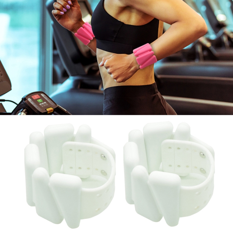 1 Pair Yoga Fitness Detachable Weight-Bearing Bracelets Sports Weight-Bearing Silicone Wrist Bands, Specification: 1800G (White)
1 Pair Yoga Fitness Detachable Weight-Bearing Bracelets Sports Weight-Bearing Silicone Wrist Bands, Specification: 1800G (White)