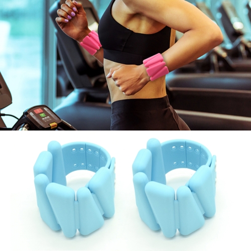 1 Pair Yoga Fitness Detachable Weight-Bearing Bracelets Sports Weight-Bearing Silicone Wrist Bands, Specification: 1800G (Blue)
1 Pair Yoga Fitness Detachable Weight-Bearing Bracelets Sports Weight-Bearing Silicone Wrist Bands, Specification: 1800G (Blue)