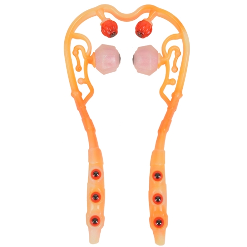 3 PCS Manual Cervical Massager Home Multi-Function Shoulder And Neck Massage Roller, Shape: Strengthen Magnetic Therapy Orange
3 PCS Manual Cervical Massager Home Multi-Function Shoulder And Neck Massage Roller, Shape: Strengthen Magnetic Therapy Orange