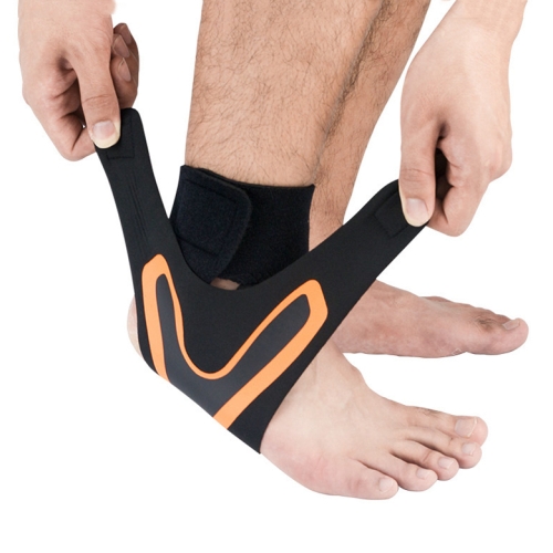 2 PCS Sports Compression Anti-Sprain Ankle Guard Outdoor Basketball Football Climbing Protective Gear, Specification: L, Right Foot (Black Orange)
2 PCS Sports Compression Anti-Sprain Ankle Guard Outdoor Basketball Football Climbing Protective Gear, Specification: L, Right Foot (Black Orange)