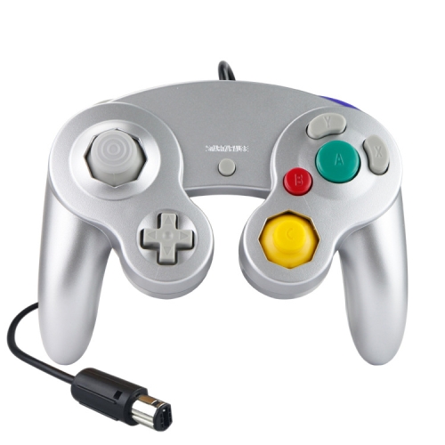 2 PCS Single Point Vibrating Controller Wired Game Controller For Nintendo NGC / Wii, Product color: Silver
2 PCS Single Point Vibrating Controller Wired Game Controller For Nintendo NGC / Wii, Product color: Silver