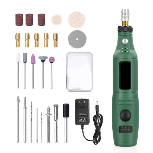 Mini Electrical Engraving Pen Cutting And Polishing Electrical Grinder Tool Set, US Plug(Green)
Mini Electrical Engraving Pen Cutting And Polishing Electrical Grinder Tool Set, US Plug(Green)