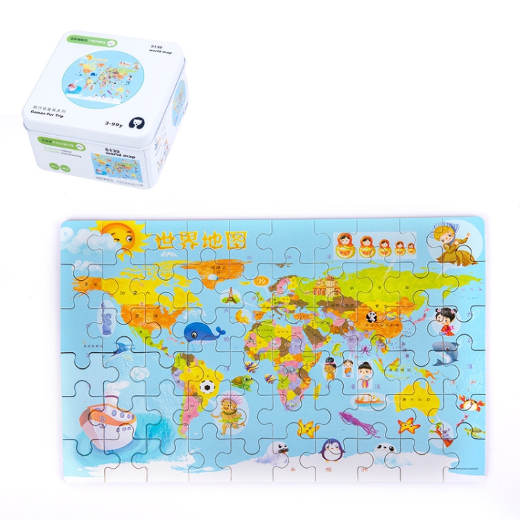 2 PCS Children Montessori Iron Boxed Toy Baby Puzzle Enlightenment Early Education Building Block Puzzle Toy(World Map)
2 PCS Children Montessori Iron Boxed Toy Baby Puzzle Enlightenment Early Education Building Block Puzzle Toy(World Map)