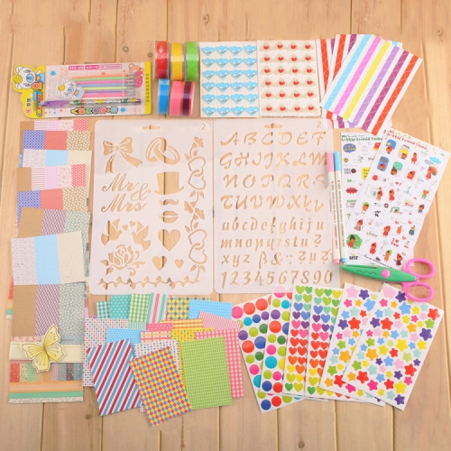 Photo Album Making DIY Accessories Set Hand Book Hand-Made Decorative Accessories, Specification: Package 3
Photo Album Making DIY Accessories Set Hand Book Hand-Made Decorative Accessories, Specification: Package 3