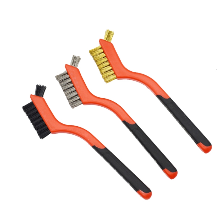 3 Sets Nylon Silk+Stainless Steel Wire+Copper Wire 7-Inch Industrial Cleaning Brush Mini Refractor Cleaning Gap Brush
3 Sets Nylon Silk+Stainless Steel Wire+Copper Wire 7-Inch Industrial Cleaning Brush Mini Refractor Cleaning Gap Brush