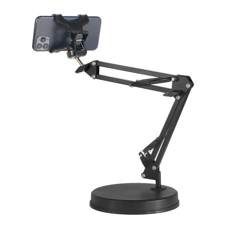 Lazy Phone Tablet Computer Stand Bedside Desktop Multifunctional Cantilever Live Selfie Photography Stand, Specification: Distinguished + Phone Clip
Lazy Phone Tablet Computer Stand Bedside Desktop Multifunctional Cantilever Live Selfie Photography Stand, Specification: Distinguished + Phone Clip