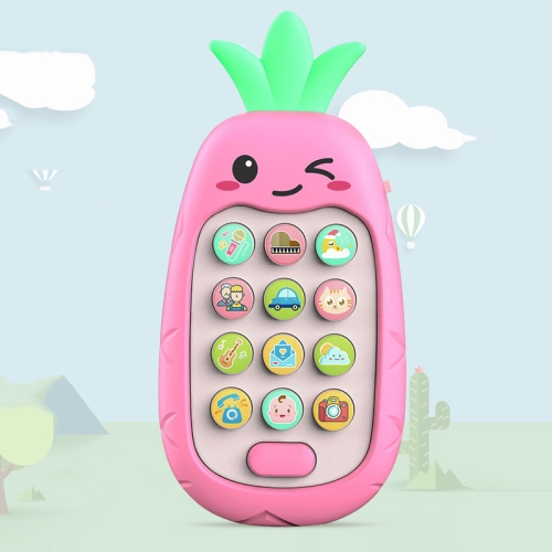 2 PCS Baby Early Education Chinese-English Bilingual Multifunctional Telephone Toy, Colour: Pink Pineapple
2 PCS Baby Early Education Chinese-English Bilingual Multifunctional Telephone Toy, Colour: Pink Pineapple