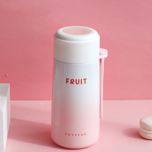 304 Stainless Steel Fruit Cup Cover Insulation Cup Gradual Color Portable Water Cup with Rope, Capacity: 300ml(Watermelon)
304 Stainless Steel Fruit Cup Cover Insulation Cup Gradual Color Portable Water Cup with Rope, Capacity: 300ml(Watermelon)