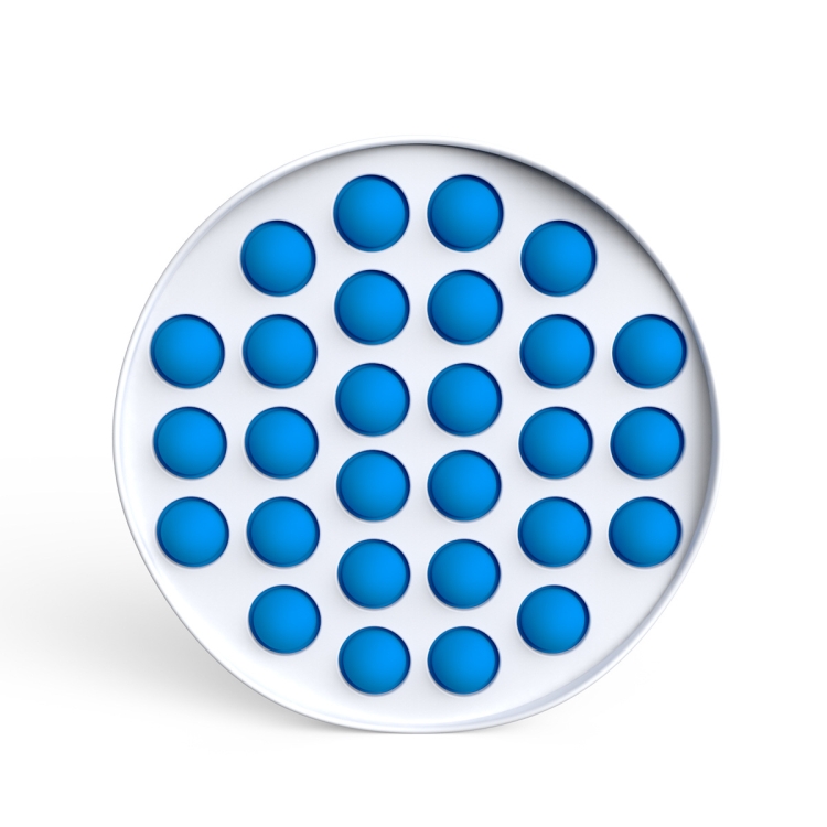 3 PCS Colorful Finger Pressing Board Desktop Educational Toys For Children, Colour: Round Blue
3 PCS Colorful Finger Pressing Board Desktop Educational Toys For Children, Colour: Round Blue