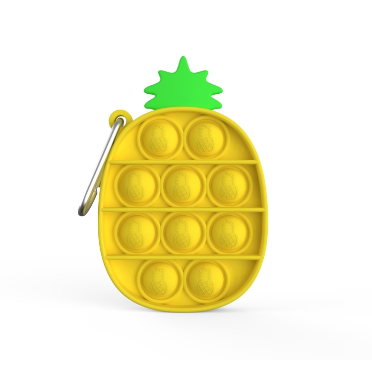 5 PCS Finger Press Bubble Keychain Desktop Educational Toys For Children, Colour: Pineapple
5 PCS Finger Press Bubble Keychain Desktop Educational Toys For Children, Colour: Pineapple