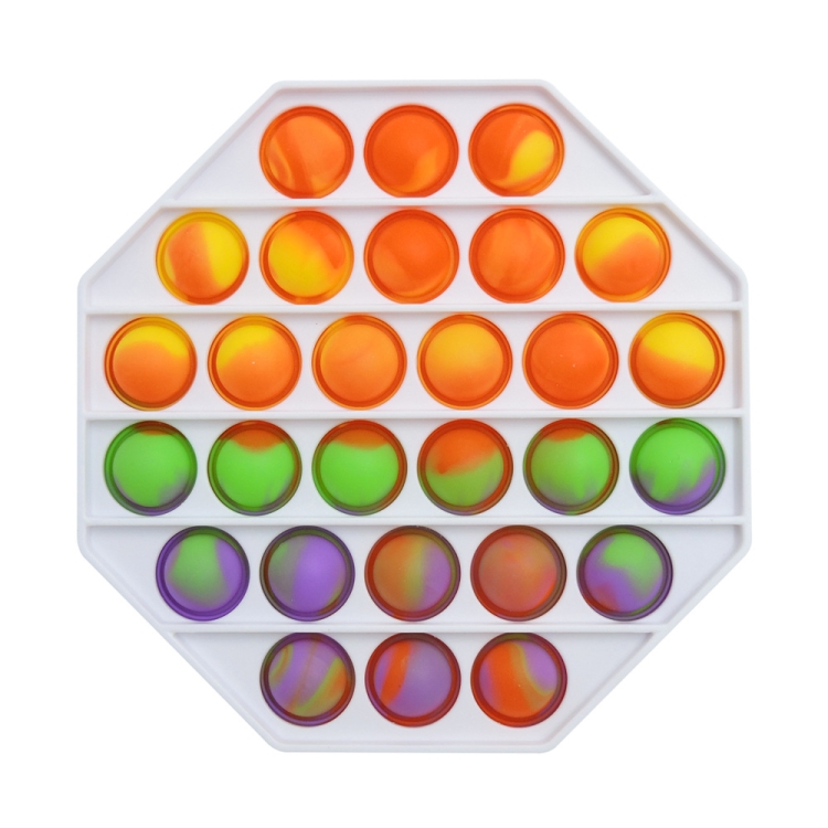 3 PCS Colorful Children Fingers Press The Bubble Toy Tabletop Game Board, Style: Octagon
3 PCS Colorful Children Fingers Press The Bubble Toy Tabletop Game Board, Style: Octagon