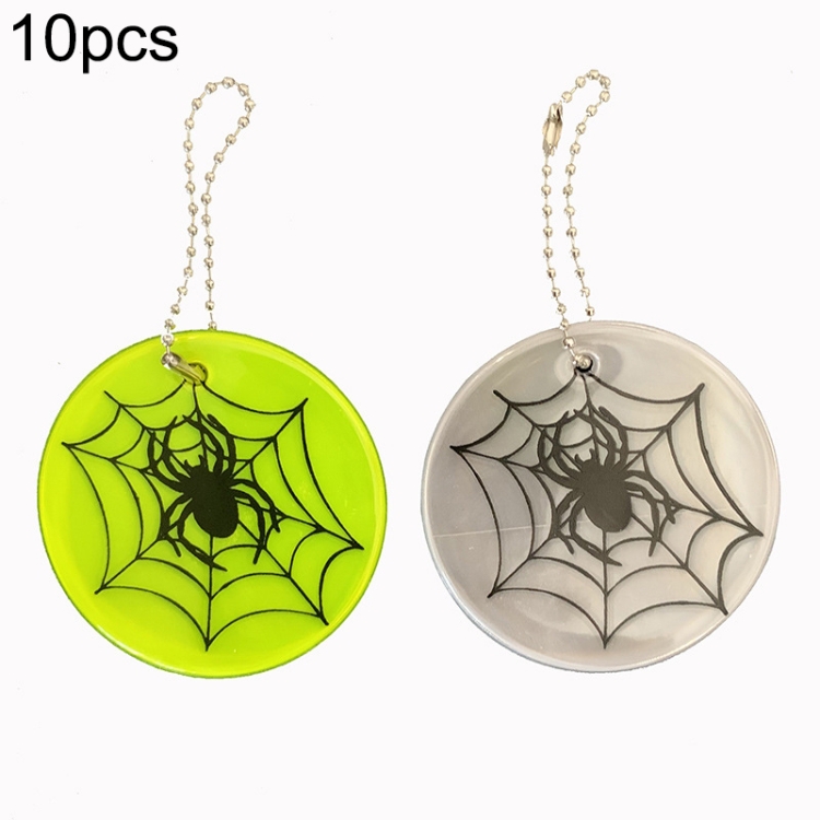 10 PCS Spider Web Type Reflective Waterproof Pendant For Night Riding Student Schoolbag Pendant Random Colour Delivery
10 PCS Spider Web Type Reflective Waterproof Pendant For Night Riding Student Schoolbag Pendant Random Colour Delivery