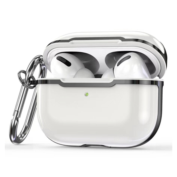 CSDD886 Electroplated Two-Color TPU + PC Protective Cover Case For AirPods Pro(Porcelain White + Black)
CSDD886 Electroplated Two-Color TPU + PC Protective Cover Case For AirPods Pro(Porcelain White + Black)