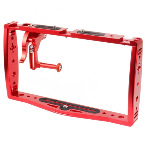 Diving Dual Handheld Grip Bracket Stabilizer Extension Phone Clamp Camera Rig Cage Underwater Case for GoPro HERO9 /8 /7, Colour: Red Bracket + Shutter
Diving Dual Handheld Grip Bracket Stabilizer Extension Phone Clamp Camera Rig Cage Underwater Case for GoPro HERO9 /8 /7, Colour: Red Bracket + Shutter