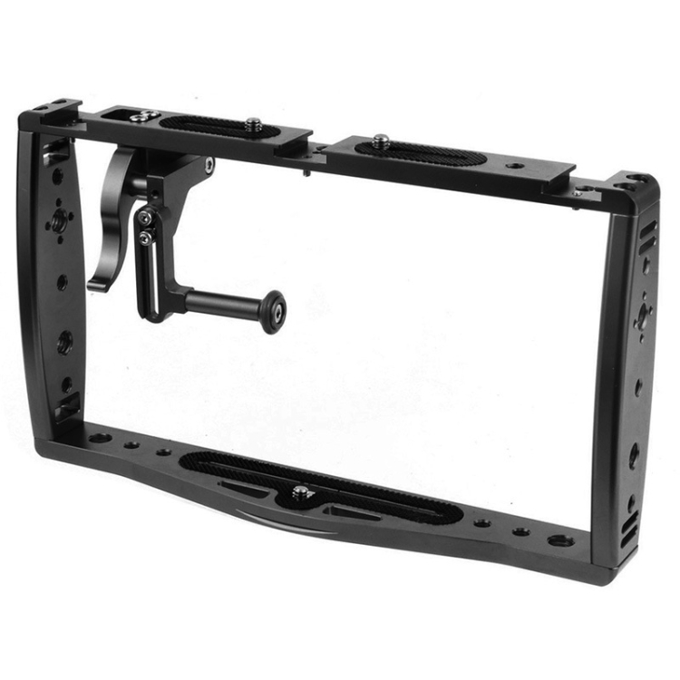 Diving Dual Handheld Grip Bracket Stabilizer Extension Phone Clamp Camera Rig Cage Underwater Case for GoPro HERO9 /8 /7, Colour: Black Bracket + Shutter
Diving Dual Handheld Grip Bracket Stabilizer Extension Phone Clamp Camera Rig Cage Underwater Case for GoPro HERO9 /8 /7, Colour: Black Bracket + Shutter
